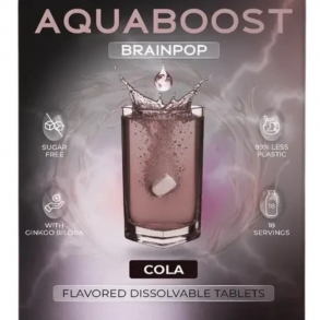 AQUABOOST BRAINPOP PEZSGŐTABLETTA - 18X